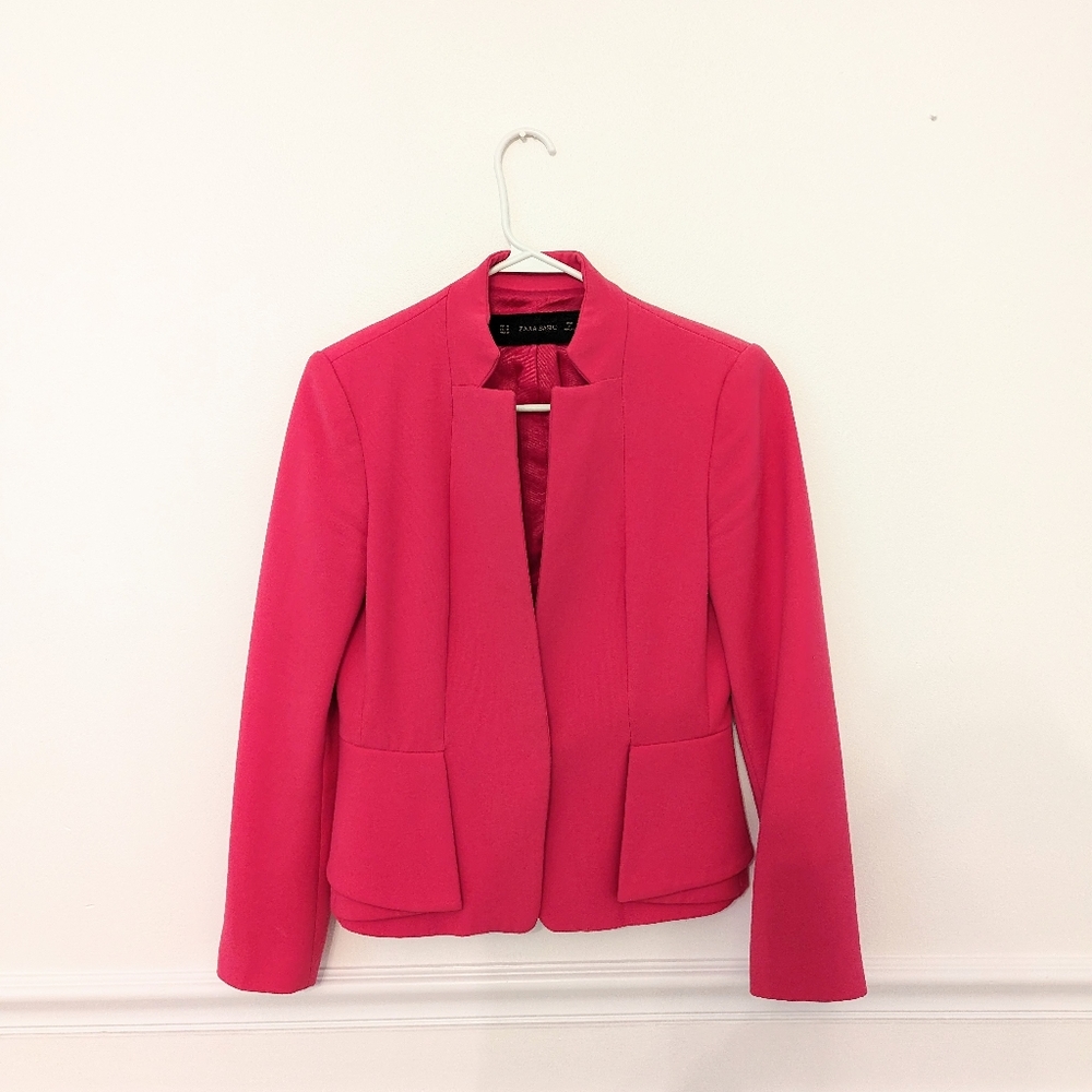 Hot Pink Zara Blazer
